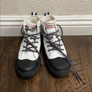 Hunter x Target Dipped Canvas High Top Sneakers